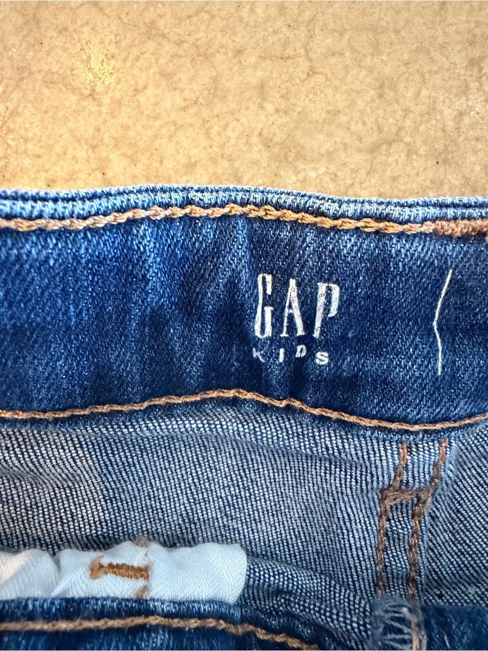 Gap Kids Light Blue Distressed Denim Shorts
